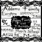 Addams Family Font Bundle Vol. 1