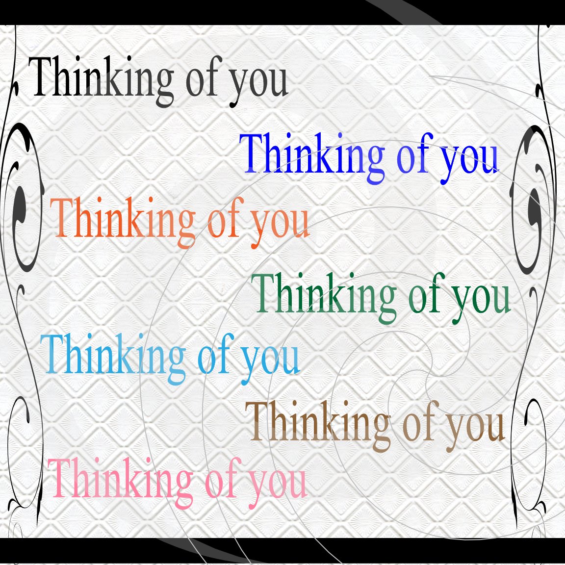 Thinking of you Vol.1-Digital ClipArt-Gift Tag-T shirt--Scrapbook-Website