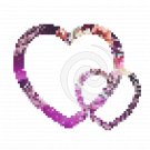 Heart Pixel 3-Digital ClipArt