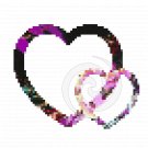 Heart Pixel 2-Digital ClipArt