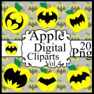 Apple Digital Cliparts Vol. 4