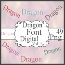 Dragon Font Digital Vol. 1
