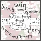 Addams Family Font Bundle Vol. 4