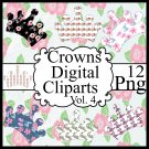 Crowns Digital Cliparts Vol. 4