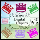 Crowns Digital Cliparts Vol. 2