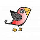 Birds 11a-Digital ClipArt-Art Clip-Gift Tag-Notebook-Invitations-Scrapbook