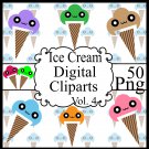 Ice Cream Digital Cliparts Vol. 4