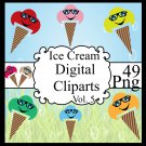 Ice Cream Digital Cliparts Vol. 5