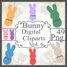 Bunny Digital Clipart Vol. 6