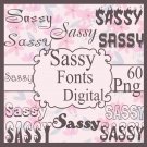 Sassy Fonts Digital