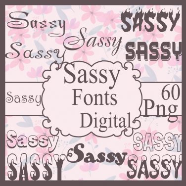 Sassy Fonts Digital