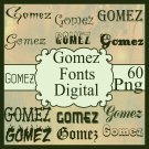 Gomez Font Digital