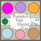 Pumpkin Tags Digital Vol. 3-