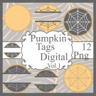 Pumpkin Tags Digital Vol. 1-