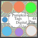 Pumpkin Tags Digital Vol. 4