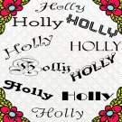 Holly Font Words 1-Digital