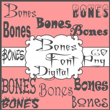 Bones Fonts Digital