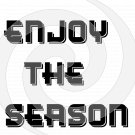 Enjoy the Season Font 1smp-Digital ClipArt