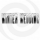 Winter Wedding Font 4smp-Digital ClipArt