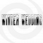 Winter Wedding Font 4smp-Digital ClipArt