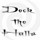 Deck the Halls Font 2smp-Digit