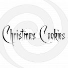 Christmas Cookies Font 2smp-Digital ClipArt