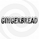 Gingerbread Font 1smp-Digital ClipArt