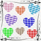 Color Hearts 79a-Digital ClipArt
