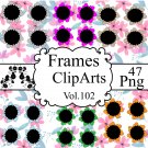 Frames 102a-Digital Clipart