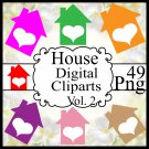 House Digital Cliparts Vol. 2