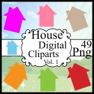 House Digital Cliparts Vol. 1