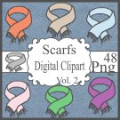 Scarfs Digital Clipart Vol. 2