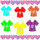 Color Tshirt 2-Digital Clipart