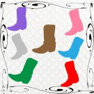 Boots 1B-Digital Clipart-