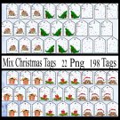 Mix Christmas Tags Vol. 1