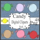 Candy C5 Digital Cliparts Vol. 5