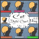 Cat Digital Clipart Vol. 5