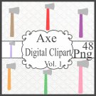 Axe Digital Clipart Vol. 1