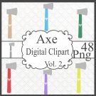 Axe Digital Clipart Vol. 2