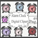 Alarm Clock Digital Clipart Vol. 2
