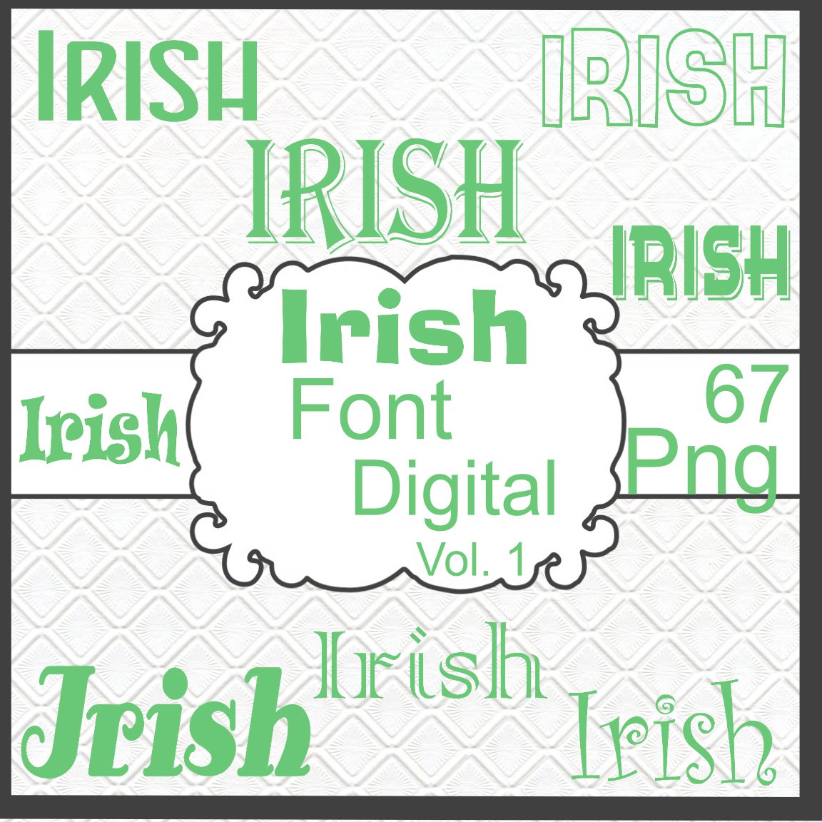 Irish Font Digital Vol. 1