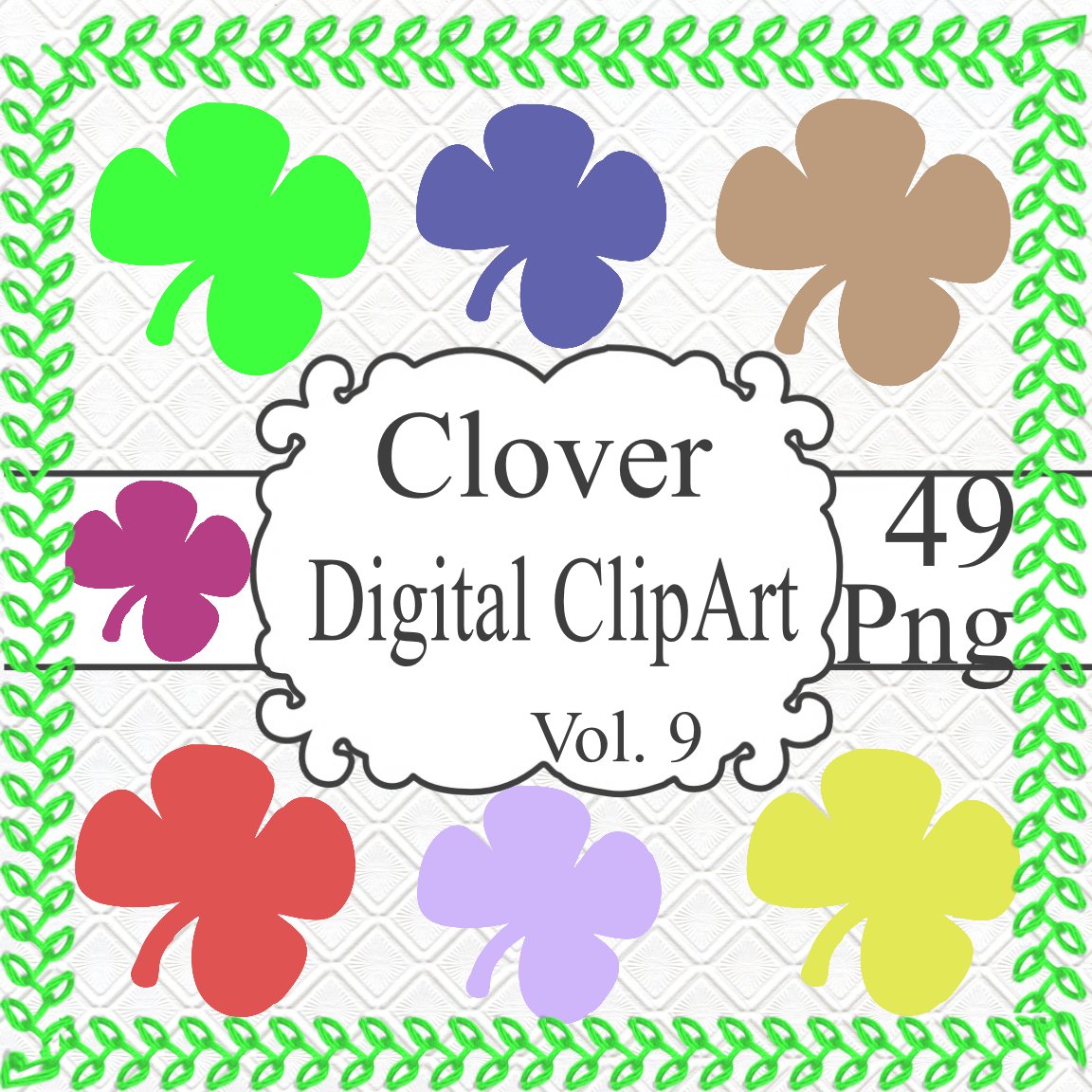 Clover Digital ClipArt Vol. 9