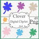 Clover Digital ClipArt Vol. 8