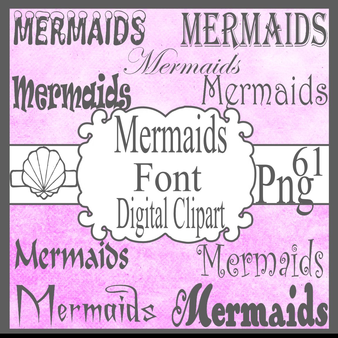 Mermaids Font Digital