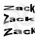 Zack Font Digital