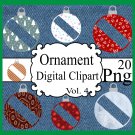 Ornament Digital Clipart Vol. 4
