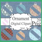 Ornament Digital Clipart Vol. 5