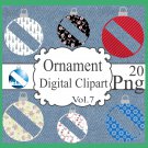 Ornament Digital Clipart Vol. 7