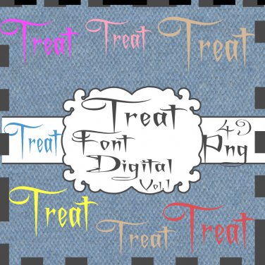 Treat Font Digital Vol.1