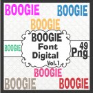 BOOGIE Font Digital Vol.1